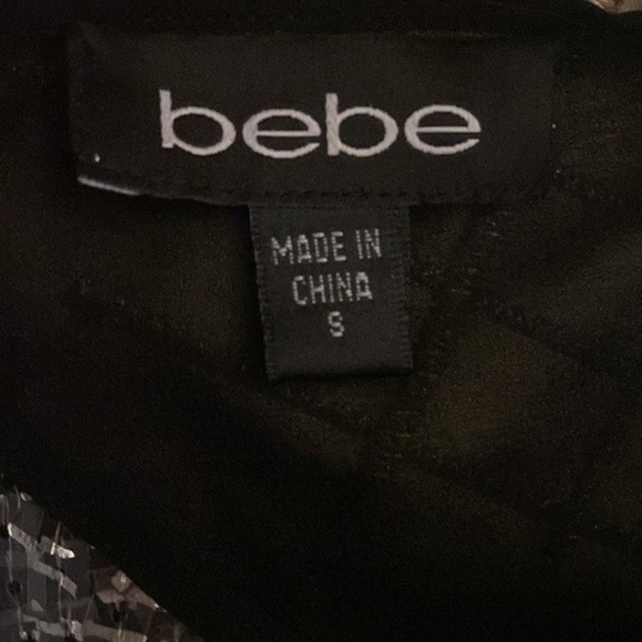 Silver embroidery top by Bebe - Picture 4 of 8